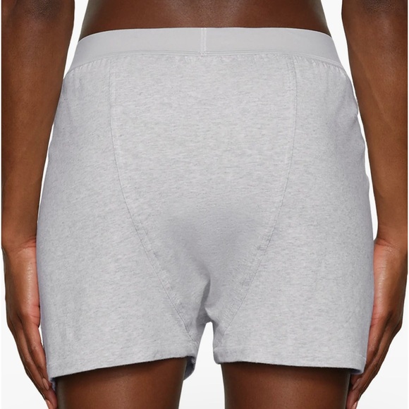 SKIMS Sleep Boyfriend Boxer Short Heather Grey Women Medium - SALE!! - Picture 3 of 3